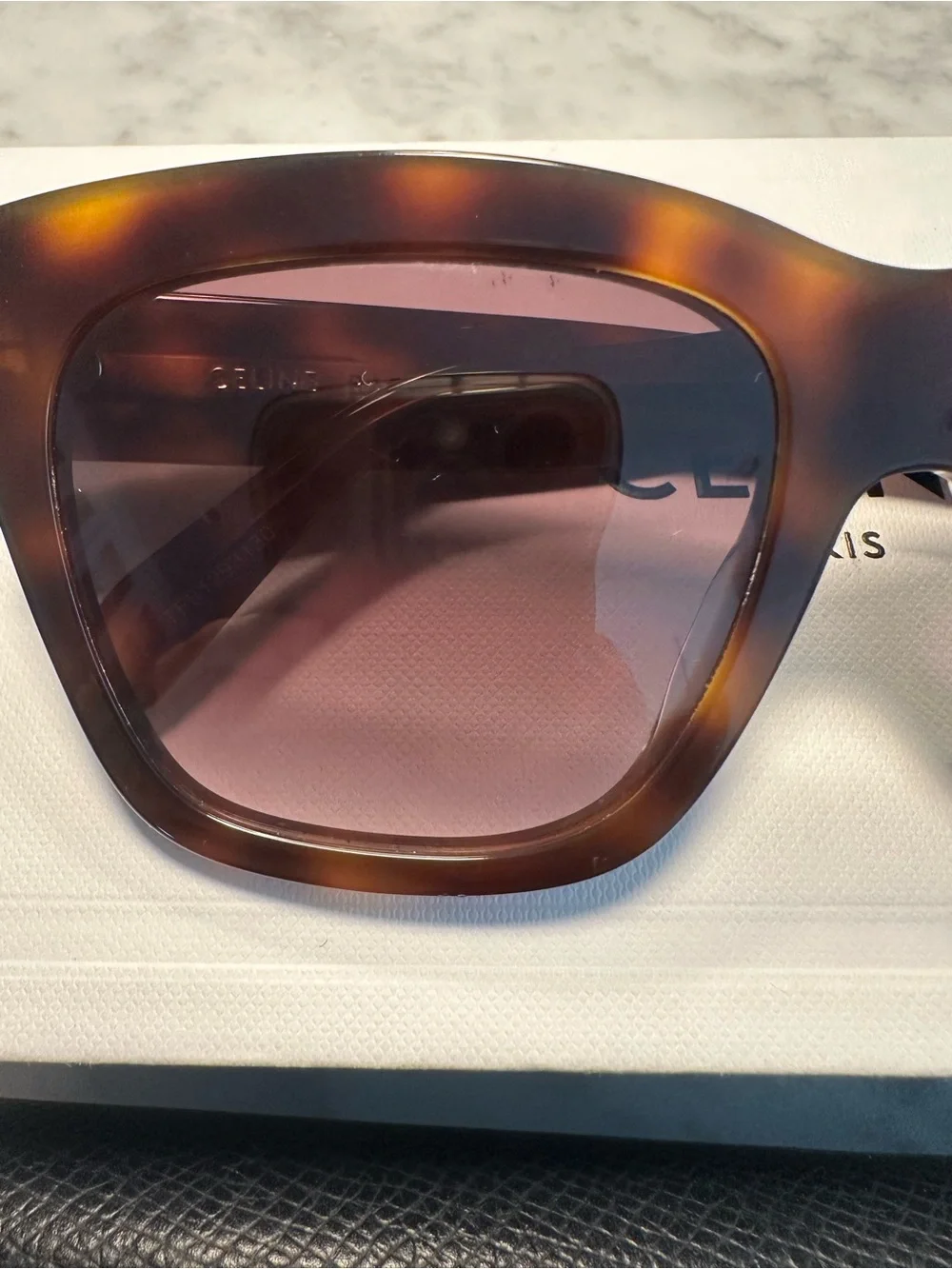 CELINE TRIOMPHE 09 SUNGLASSES IN ACETATE